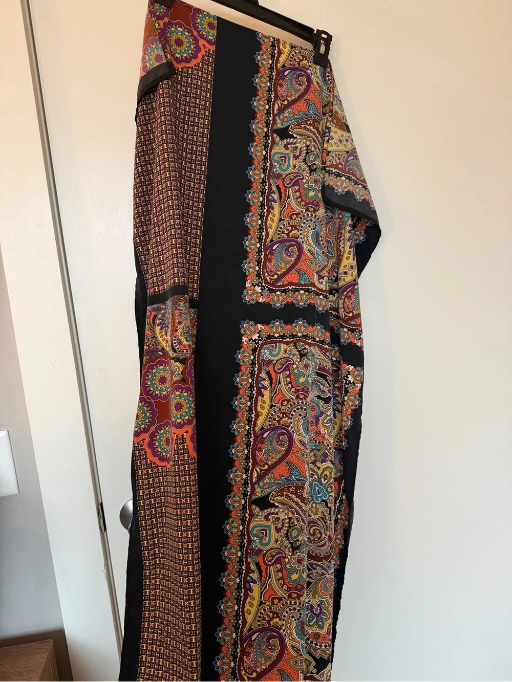 Colorful Paisley Lightweight Scarf